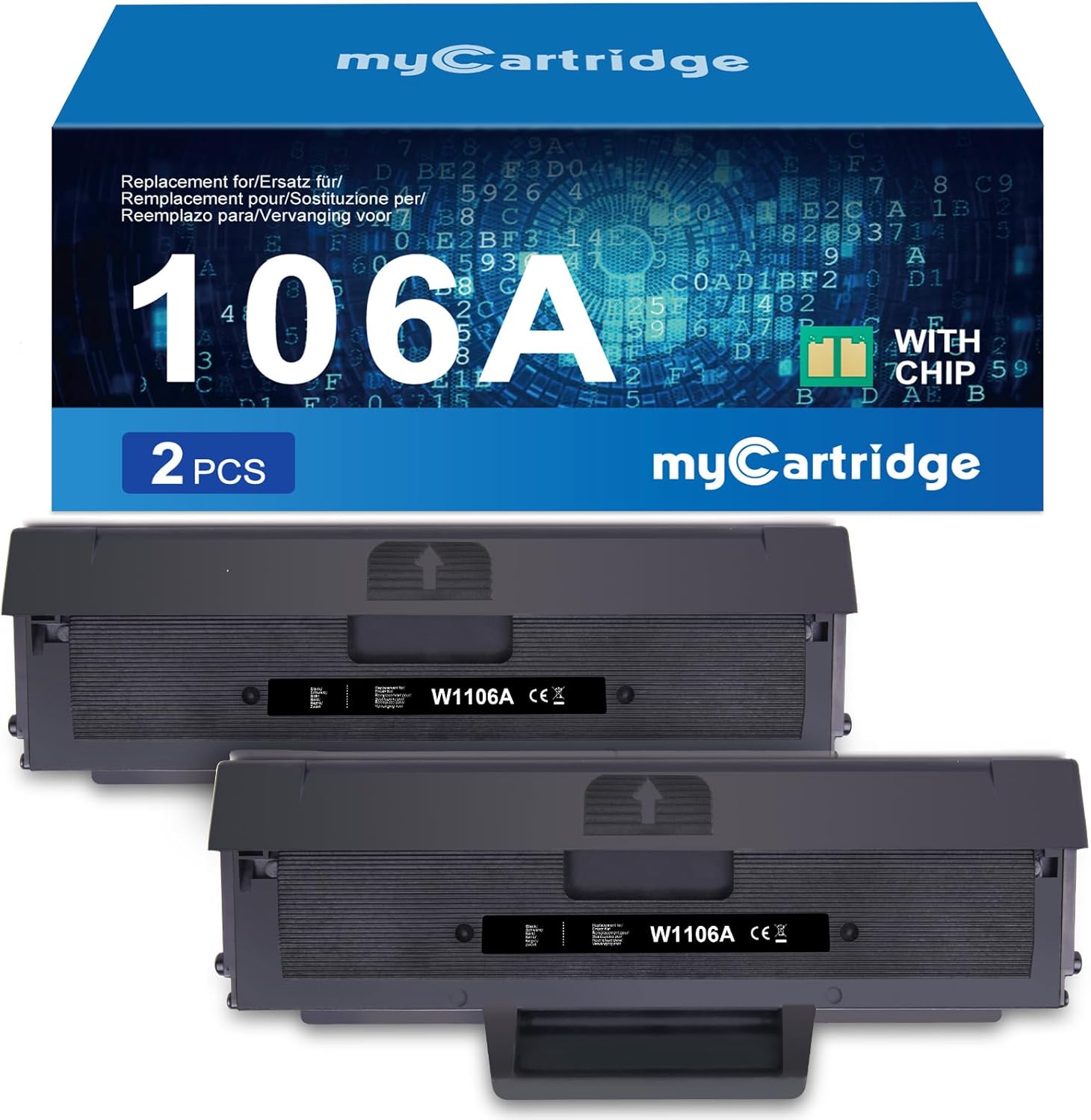 Tóner Compatible HP 106A (2) Tóner Compatible HP 106A (2)